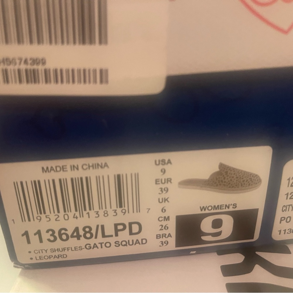 BOBS from Skechers Leopard Print Slip-On Mule in Tan and Black - Picture 4 of 4